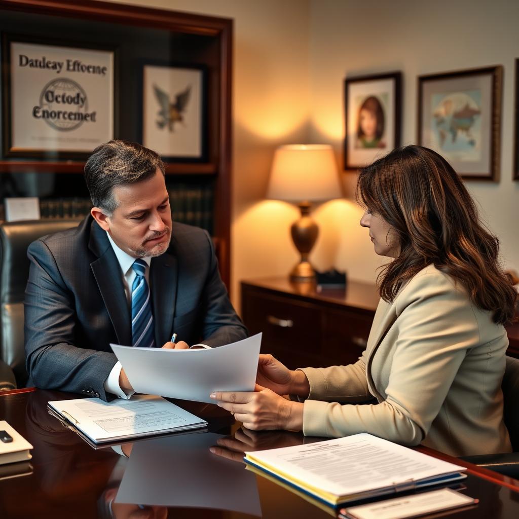 Custody Enforcement Lawyer Louisa County