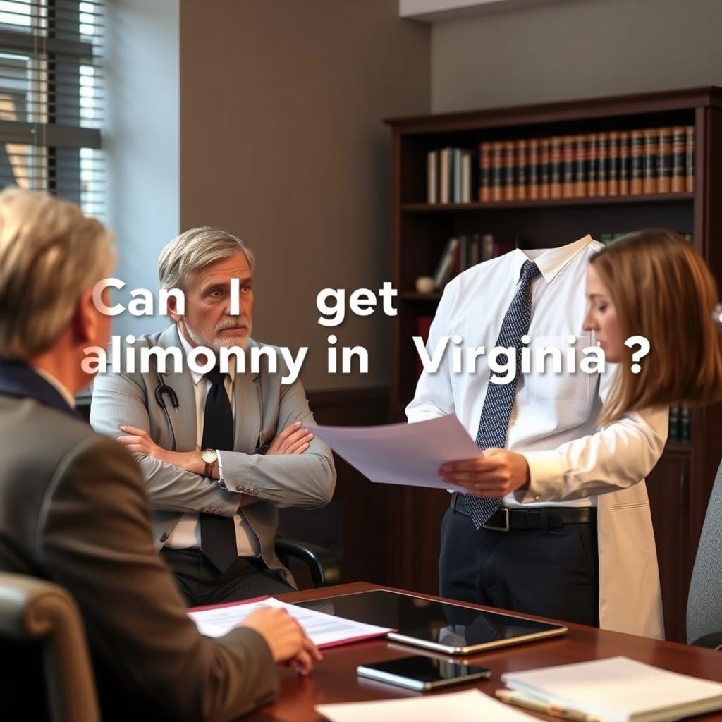 Can I get alimony in Virginia