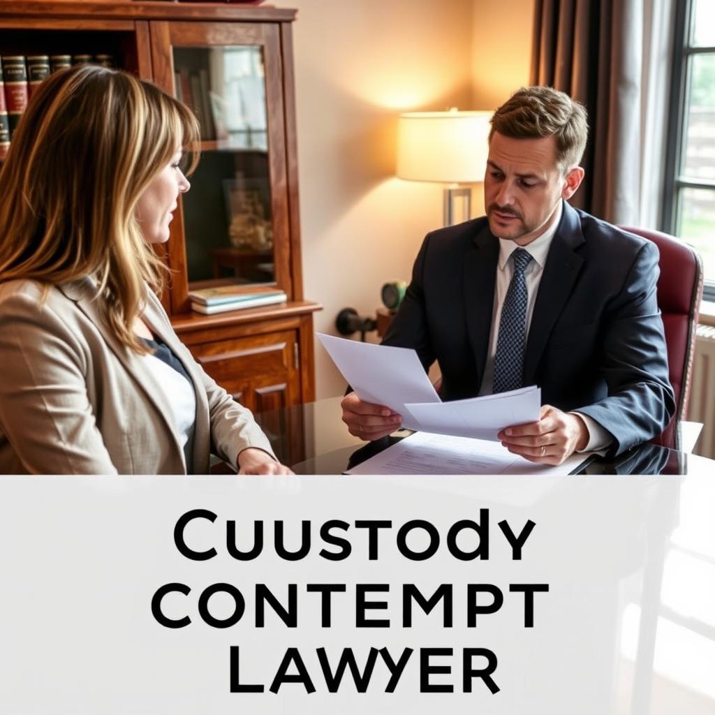 Custody Contempt Lawyer Chesapeake, VA