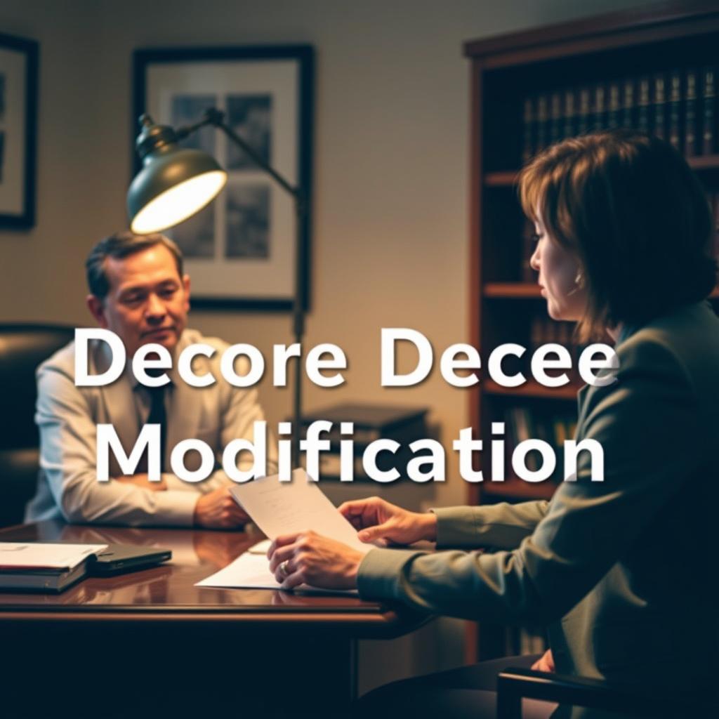 Divorce Decree Modification Lawyer Chesapeake, VA