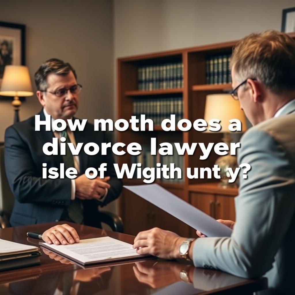 How much does a divorce lawyer cost in Isle of Wight County